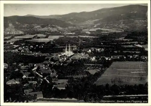 Ak Ottersweier in Baden Württemberg, Fliegeraufnahme