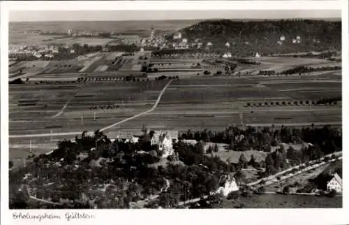 Ak Gültstein Herrenberg in Württemberg, Fliegeraufnahme