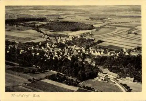 Ak Hochdorf an der Enz Eberdingen Württemberg, Fliegeraufnahme