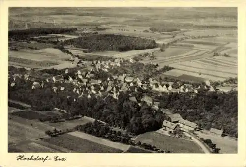 Ak Hochdorf an der Enz Eberdingen Württemberg, Fliegeraufnahme