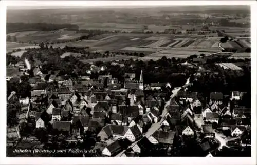 Ak Ilshofen in Württemberg, Fliegeraufnahme