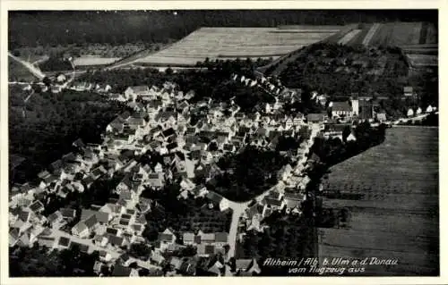 Ak Altheim Alb Württemberg, Fliegeraufnahme
