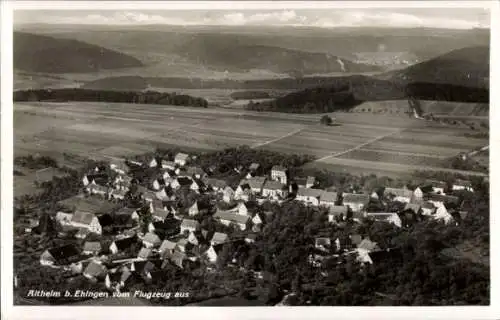 Ak Altheim Alb Württemberg, Fliegeraufnahme
