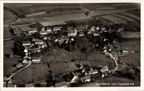 Ak Alberweiler Schemmerhofen in Württemberg, Fliegeraufnahme