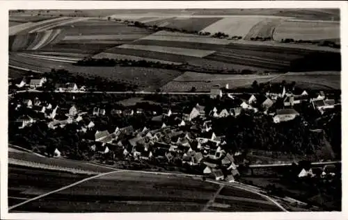 Ak Albeck Ulm an der Donau, Fliegeraufnahme