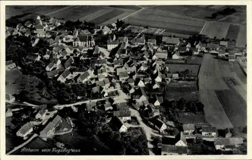 Ak Altheim Alb Württemberg, Fliegeraufnahme