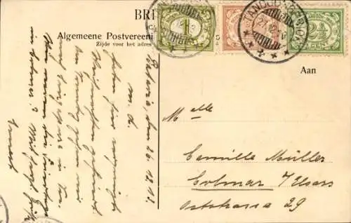 Ak Weltevreden Batavia Jakarta Indonesien, Kramat Brücke