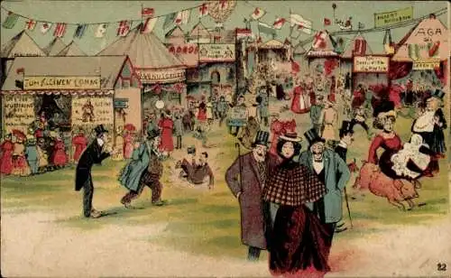 Litho Jahrmarkt, Kirmes