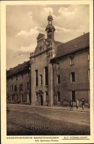 Ak Düsseldorf am Rhein, Alte Garnison-Kirche