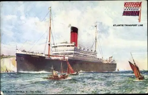 Ak Dampfer S.S. Minnewaska, Atlantic Transport Line