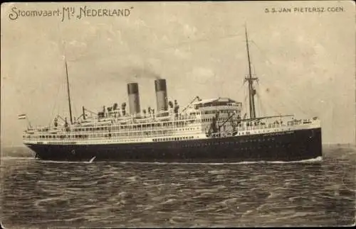 Ak Stoomvaart M. Nederland, S. S. Jan Pietersz Coen