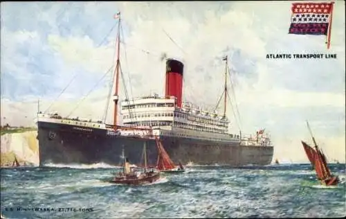 Ak Dampfer S.S. Minnewaska, Atlantiic Transport Line