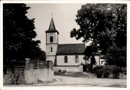 Ak Colm bei Oschatz in Sachsen, Dorfkirche