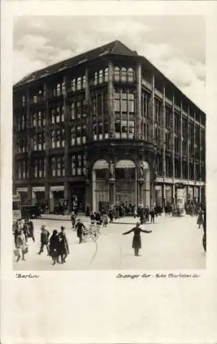 Ak Berlin Mitte, Kersten & Tuteur, Das Haus der Moden, Leipziger Straße Ecke Charlottenstraße