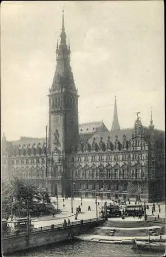 Ak Hamburg Mitte Altstadt, Rathaus