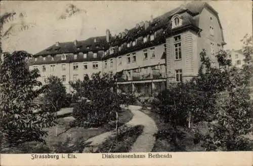 Ak Strasbourg Straßburg Elsass Bas Rhin, Diakonissenhaus Bethesda