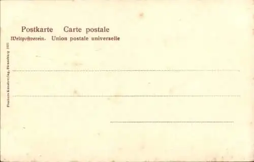 Ak Straßburg Elsass Bas Rhin,  Kleberplatz