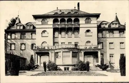 Ak Sélestat Schlettstadt Elsass Bas Rhin,  Sanatorium Haut-Hin, Maria Sonntag