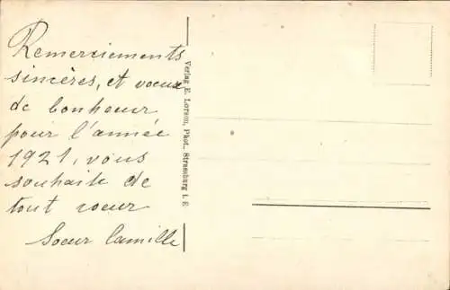 Ak Straßburg Elsass Bas Rhin,  St. Barbara