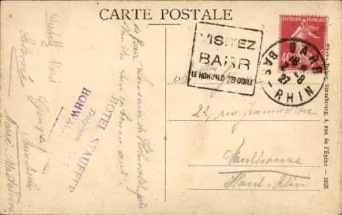 Ak Barr Elsass Bas Rhin, Neuntelstein, Hohwald, Matanon