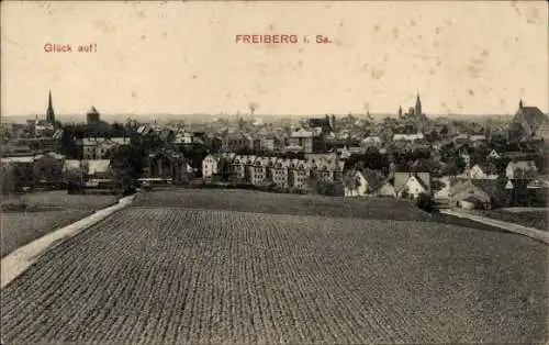 Ak Freiberg in Sachsen, Gesamtansicht