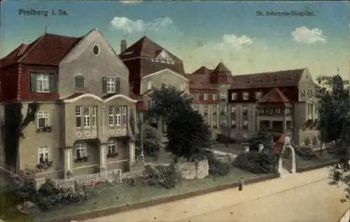 Ak Freiberg in Sachsen, St. Johannis-Hospital in Freiberg