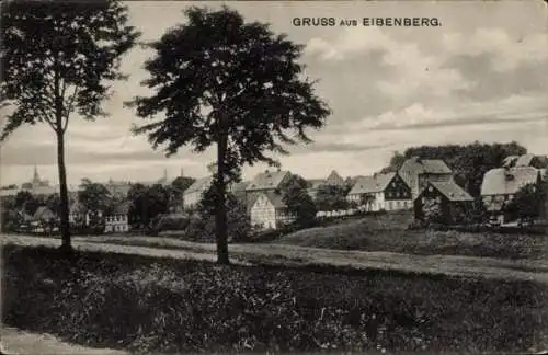 Ak Eisenberg in Thüringen, Gesamtansicht