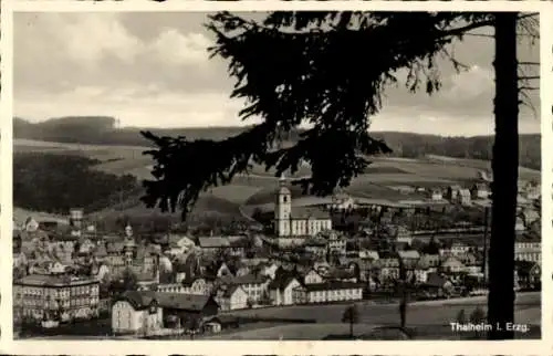 Ak Thalheim im Erzgebirge, Gesamtansicht