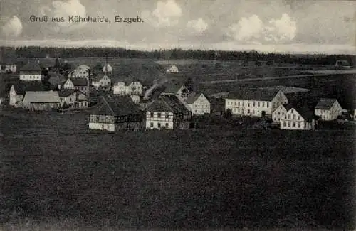 Ak Kühnhaide Marienberg im Erzgebirge, Gruß aus  Erzgeb.