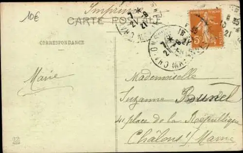 Ak Pyrenäen, Mann mit zwei Hunden