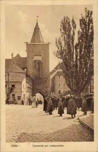 Ak Jena in Thüringen, Turm, Uhr