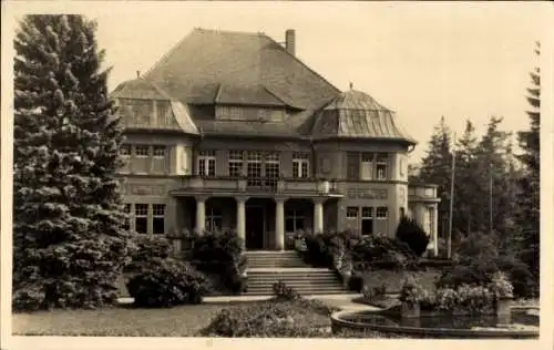 Foto Ak Schirgiswalde Kirschau in der Lausitz, Villa