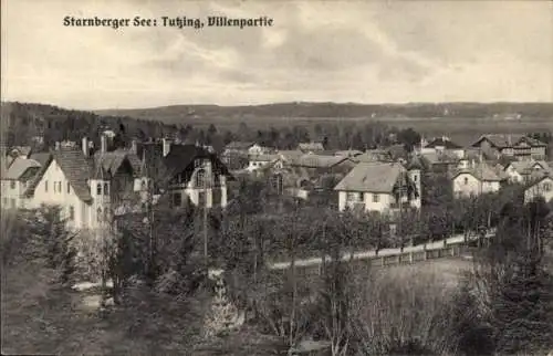 Ak Tutzing am Starnberger See Oberbayern, Villen