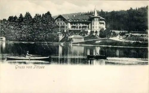 Ak Titisee Neustadt im Breisgau Hochschwarzwald, Gesamtansicht