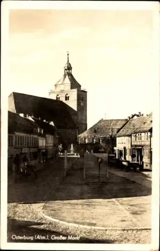 Ak Osterburg in der Altmark, Osterburg (Altm.) Großer Markt