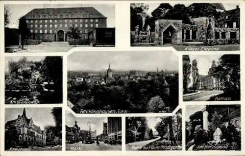 Stereo Foto Altenahr im Kreis Ahrweiler Rheinland Pfalz, Blick von der Burg