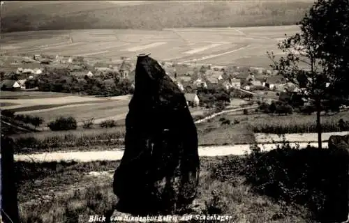 Ak Zabrze Hindenburg Oberschlesien, Blick von Hindenburg auf Schönhagen