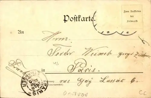 Ak Leipzig, Sächsisch Thüringische Ausstellung 1897, Marktplatz, Catherinenstr., wordsuite, 4....