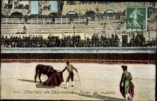 Ak Stierkampf, Passe de muleta