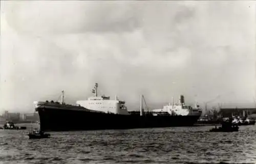 Ak Frachtschiff TSS W. Alton Jones, Maasvliet Scheepvaart Mij., Phs. Van Ommeren NV