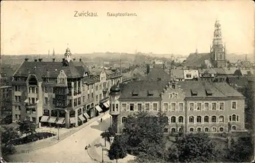 Ak Zwickau in Sachsen, Hauptzollamt