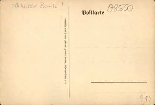 Ak Zwickau in Sachsen, Sachsenbank