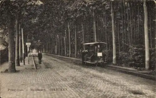 Ak Ginneken Breda Nordbrabant Niederlande, Ponnytram Mastbosch Ginneken