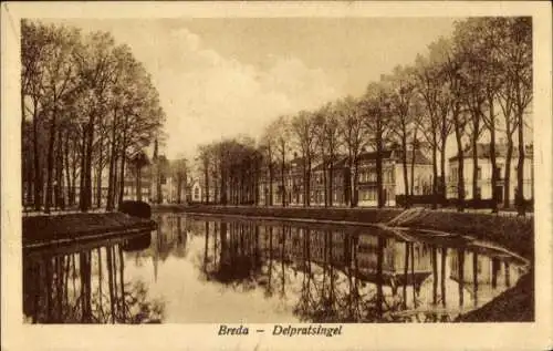 Ak Breda Nordbrabant Niederlande, Delpratsingel