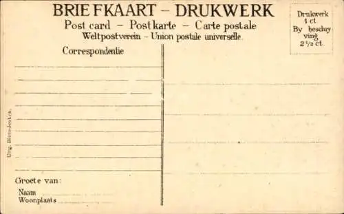 Ak Breda Nordbrabant Niederlande, Bossche Poort