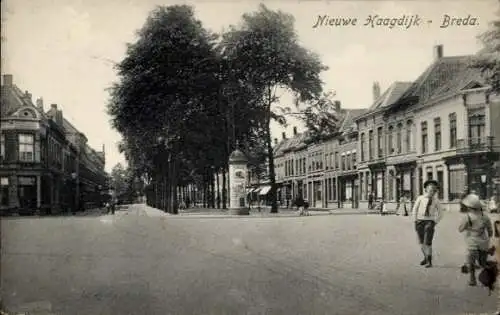 Ak Breda Nordbrabant Niederlande, Nieuwe Haagdijk