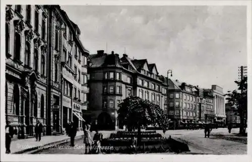 Ak Cieszyn Teschen Schlesien, Bahnhofstraße