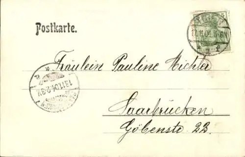 Ak Trier Mosel, Gasthof Bellevue