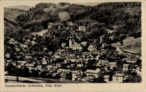 Ak Gräfenthal in Thüringen, Gesamtansicht