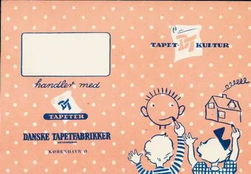 Stundenplan Reklame, Tapetkultur, Danske Tapetfabrikker, Kinder malen, Rechenaufgaben